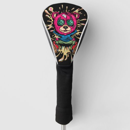 Beer in honing golfheadcover (Voorkant)