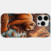 Beer in lederstijl in Schilderachtig landschap Case-Mate iPhone Case (Achterkant (horizontaal))
