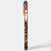 Beer in lederstijl in Schilderachtig landschap Case-Mate iPhone Case (Achterkant / Links)