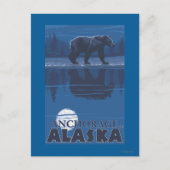Beer in Moonlight - Anchorage, Alaska Briefkaart (Voorkant)