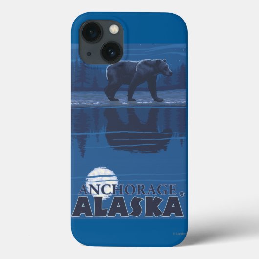 Beer in Moonlight - Anchorage, Alaska Case-Mate iPhone Case (Achterkant)