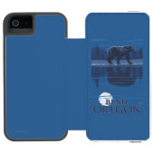 Beer in Moonlight - Bend, Oregon Incipio iPhone Portemonnee Hoesje (Agenda Open)