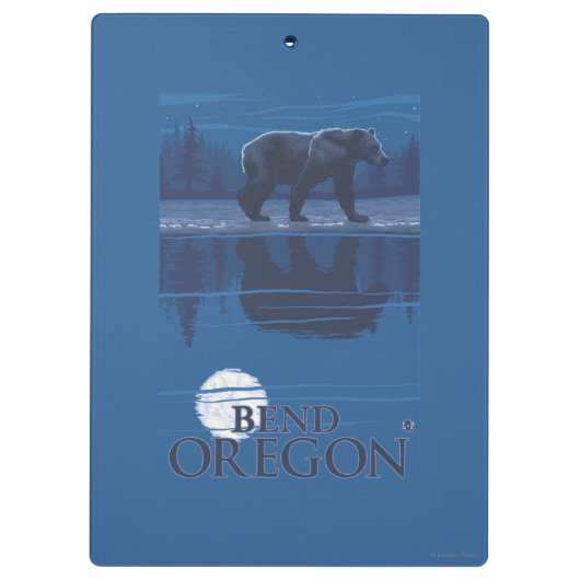 Beer in Moonlight - Bend, Oregon Klembord (Achterkant)