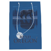 Beer in Moonlight - Bend, Oregon Medium Cadeauzakje (Voorkant)