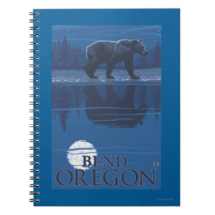 Beer in Moonlight - Bend, Oregon Notitieboek