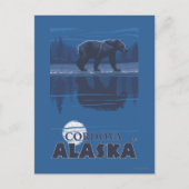 Beer in Moonlight - Cordova, Alaska Briefkaart (Voorkant)