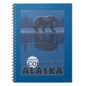 Beer in Moonlight - Cordova, Alaska Notitieboek (Voorkant)