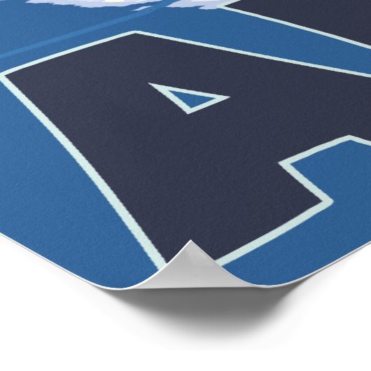 Beer in Moonlight - Cordova, Alaska Poster (Hoek)