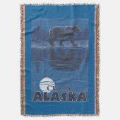 Beer in Moonlight - Curry, Alaska Deken (Voorkant Verticaal)