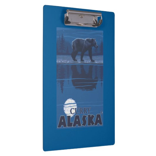 Beer in Moonlight - Curry, Alaska Klembord (Rechts)