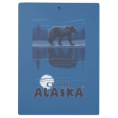 Beer in Moonlight - Curry, Alaska Klembord (Achterkant)