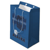 Beer in Moonlight - Curry, Alaska Medium Cadeauzakje (Achterkant Gekanteld)