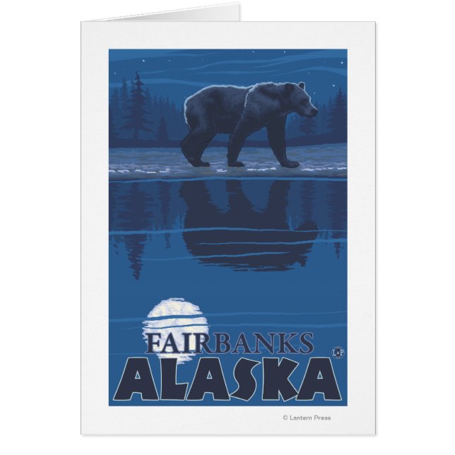 Beer in Moonlight - Fairbanks, Alaska (Voorkant)