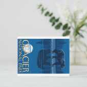 Beer in Moonlight - Glacier National Park, MT Briefkaart (Staand voorkant)