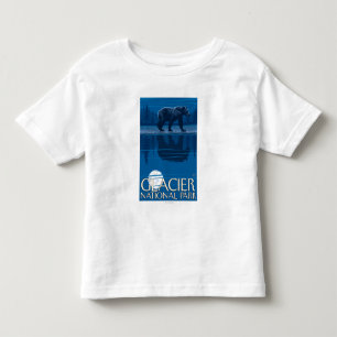 Beer in Moonlight - Glacier National Park, MT Kinder Shirts