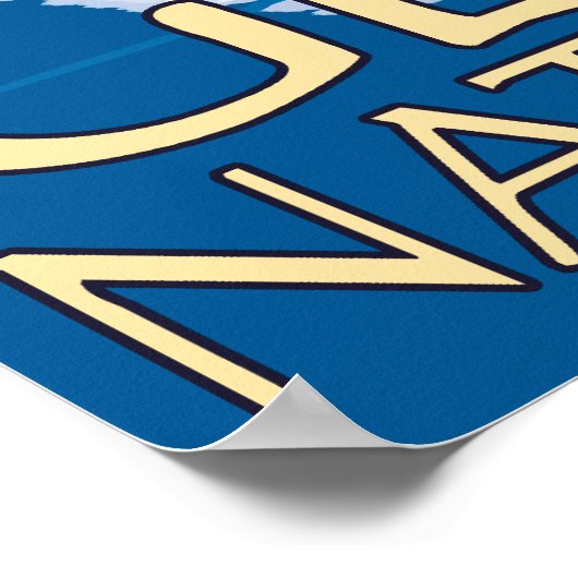 Beer in Moonlight - Glacier National Park, MT Poster (Hoek)