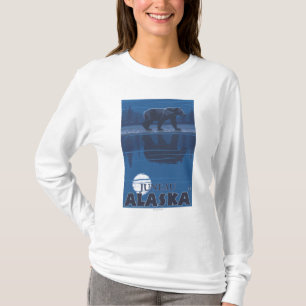 Beer in Moonlight - Juneau, Alaska T-shirt