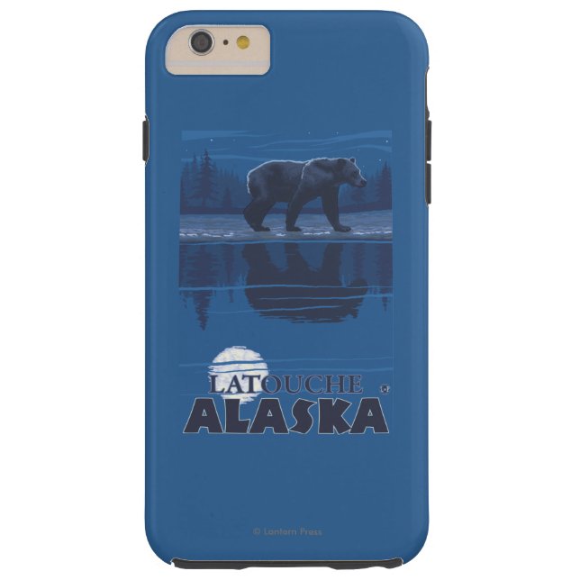 Beer in Moonlight - Latouche, Alaska Case-Mate iPhone Case (Achterkant)