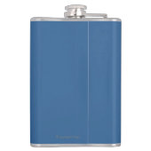 Beer in Moonlight - Latouche, Alaska Heupfles (Achterkant)