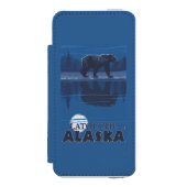 Beer in Moonlight - Latouche, Alaska Incipio iPhone Portemonnee Hoesje (Voorkant Agenda)