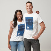 Beer in Moonlight - Mount Adams, Washington T-shirt (Unisex)