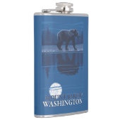 Beer in Moonlight - Mount Baker, Washington Heupfles (Rechts)