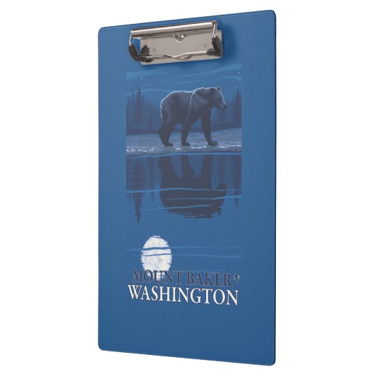 Beer in Moonlight - Mount Baker, Washington Klembord (Links)