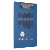 Beer in Moonlight - Mount Baker, Washington Klembord (Rechts)