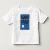 Beer in Moonlight - Mount Hood, Oregon Kinder Shirts (Voorkant)