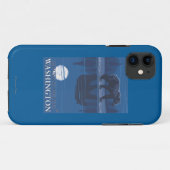 Beer in Moonlight - Mount St. Helens Case-Mate iPhone Case (Achterkant (horizontaal))