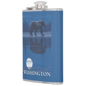 Beer in Moonlight - Mount St. Helens Heupfles (Links)