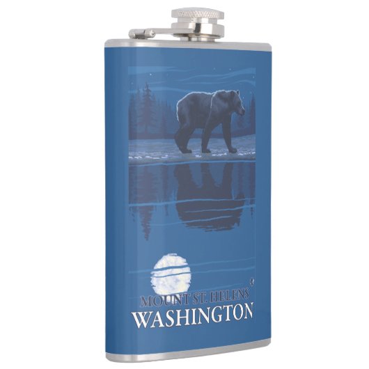 Beer in Moonlight - Mount St. Helens Heupfles (Rechts)