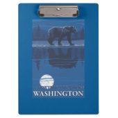 Beer in Moonlight - North Cascades, Washington Klembord (Voorkant)