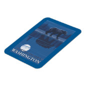 Beer in Moonlight - North Cascades, Washington Magneet (Linkerzijde)