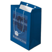 Beer in Moonlight - North Cascades, Washington Medium Cadeauzakje (Achterkant Gekanteld)