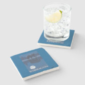 Beer in Moonlight - North Cascades, Washington Stenen Onderzetter (Zijkant)