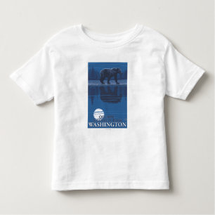Beer in Moonlight - Olympisch Nationaal Park, WA Kinder Shirts