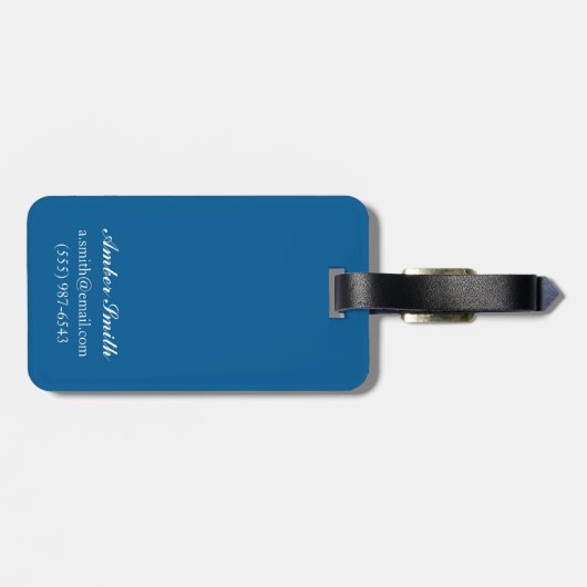 Beer in Moonlight - Sun River, Oregon Bagagelabel (Achterkant horizontaal)