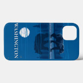Beer in Moonlight - Washington Case-Mate iPhone Case (Achterkant (horizontaal))