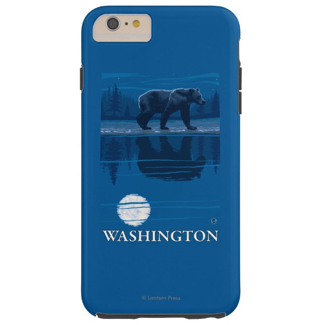 Beer in Moonlight - Washington Case-Mate iPhone Case (Achterkant)
