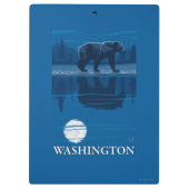 Beer in Moonlight - Washington Klembord (Achterkant)