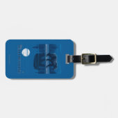 Beer in Moonlight - West Yellowstone, Montana Bagagelabel (Voorkant horizontaal)