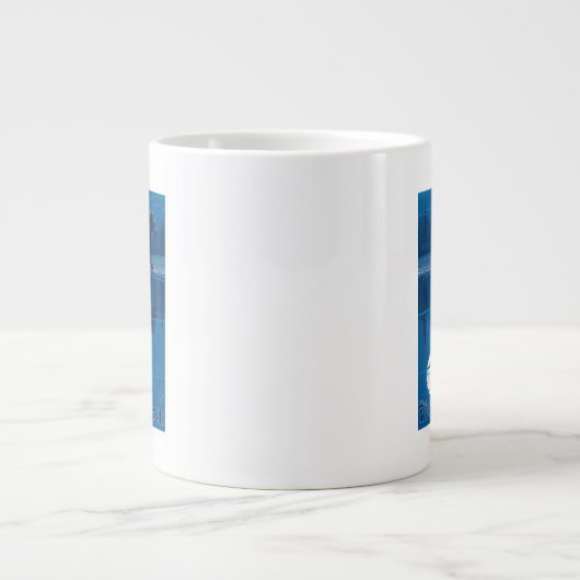 Beer in Moonlight - West Yellowstone, Montana Grote Koffiekop (Voorkant)