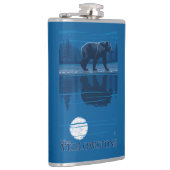 Beer in Moonlight - West Yellowstone, Montana Heupfles (Rechts)