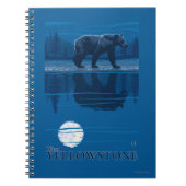 Beer in Moonlight - West Yellowstone, Montana Notitieboek (Voorkant)