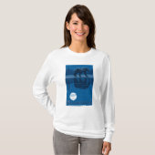 Beer in Moonlight - West Yellowstone, Montana T-shirt (Voorkant volledig)