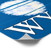 Beer in Moonlight - Wyoming Poster (Hoek)