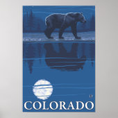 Beer in MoonlightColorado Poster (Voorkant)