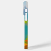 Beer in Natuur Kunstwerk iPhone / iPad hoesje (Achterkant / Links)