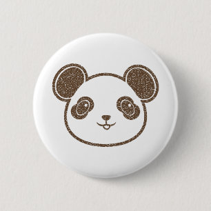Beer in Panda Ronde Button 5,7 Cm
